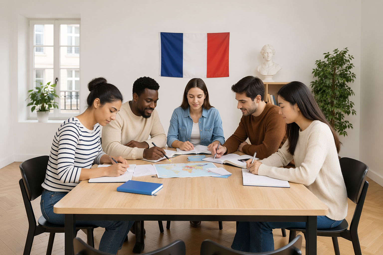 Examen civique - Carte de résident (CR) - Niveau (B1)